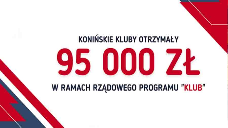 Blisko 100 tysięcy zł dla konińskich klubów