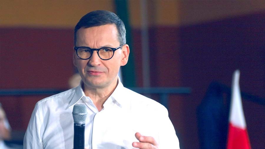 Premier Mateusz Morawiecki spotkał się z wyborcami w Kole