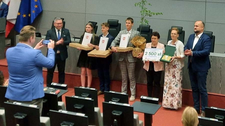 Młodzież z Goliny wyróżniona w konkursie