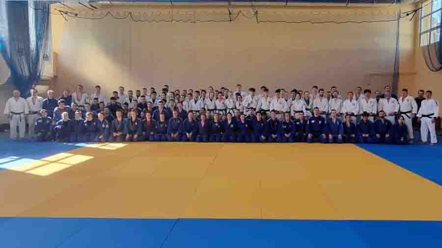 Zawodnicy judo z Tuliszkowa w Spale.                                          