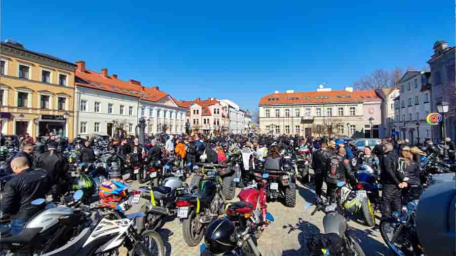 Motocykliści powitali wiosnę