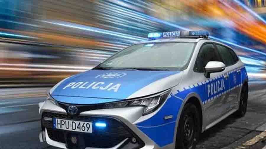 Policyjna eskorta do szpitala