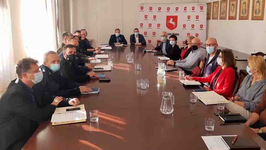 Posiedzenie Miejskiego Zespołu Zarządzania Kryzysowego