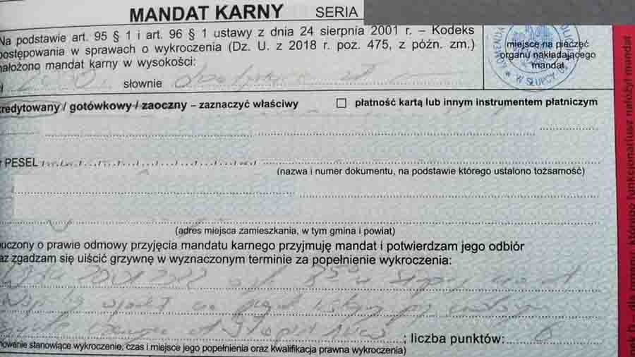 Niechlubni rekordziści na drogach naszego powiatu