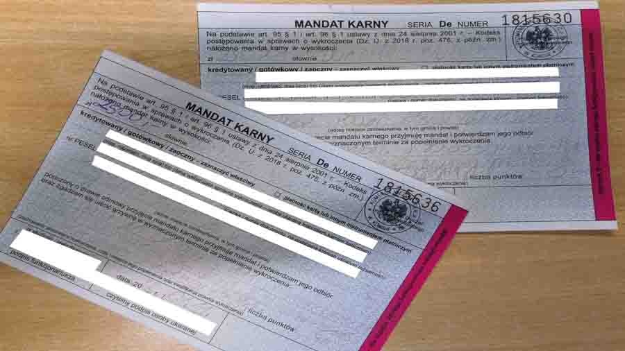2500 zł mandatu dla pijanego rowerzysty