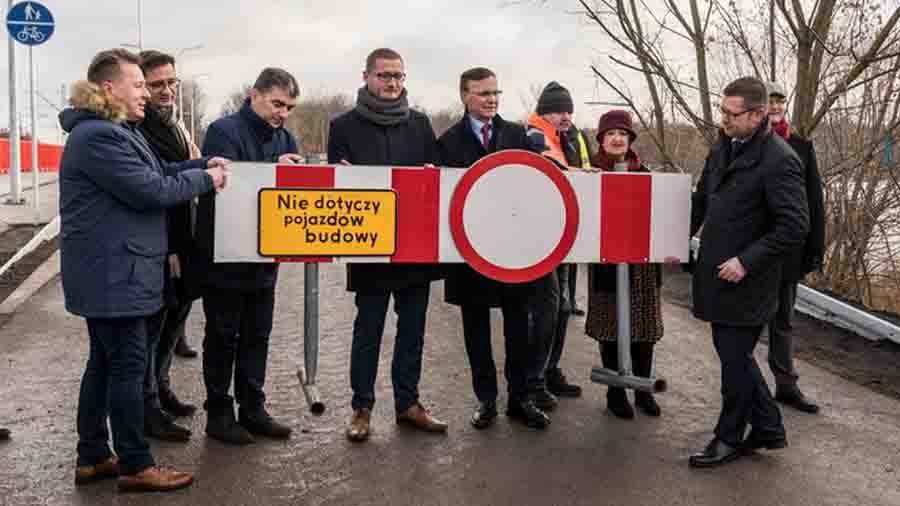 Łączący Konin z gminą Ślesin most Bernardynka znów przejezdny