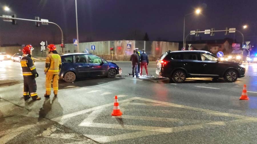 Groźny wypadek na Przeprawie