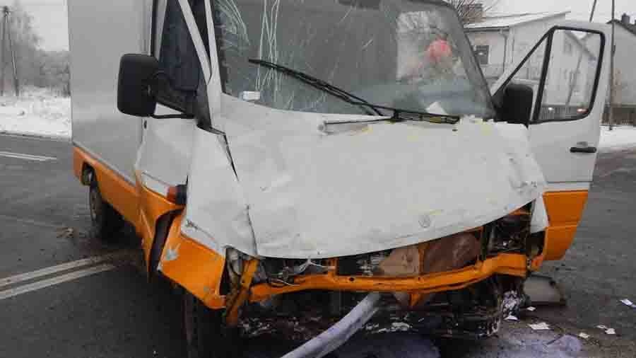 Wypadek w miejscowości Rzuchów na DW 473