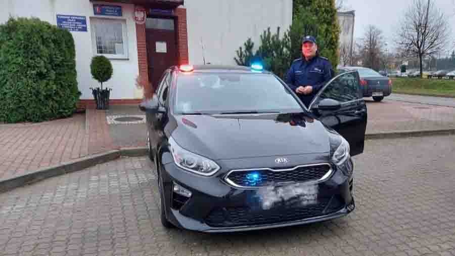 Nowy radiowóz dla Policjantów w Sompolnie