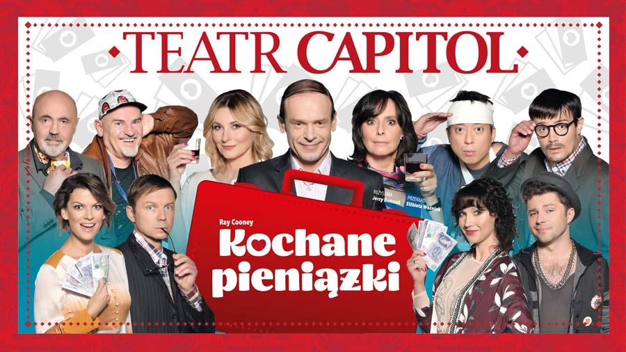 Teatr CAPITOL ze sztuką ,,Kochane pieniążki” w Koninie