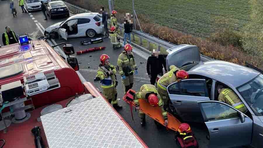 Wypadek na A2