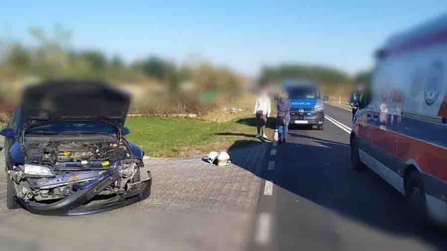 Pijany spowodował wypadek, czworo pasażerów trafiło do szpitala