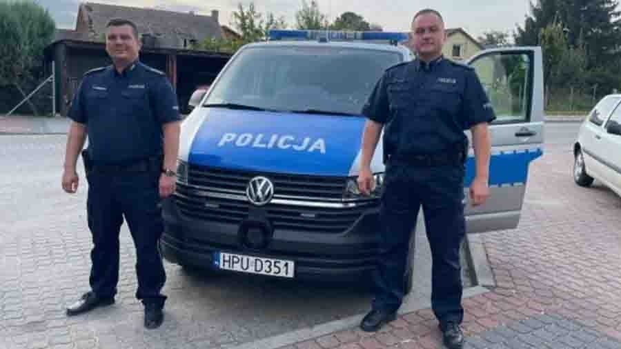 Policjanci uratowali mężczyznę, który chciał popełnić samobójstwo.