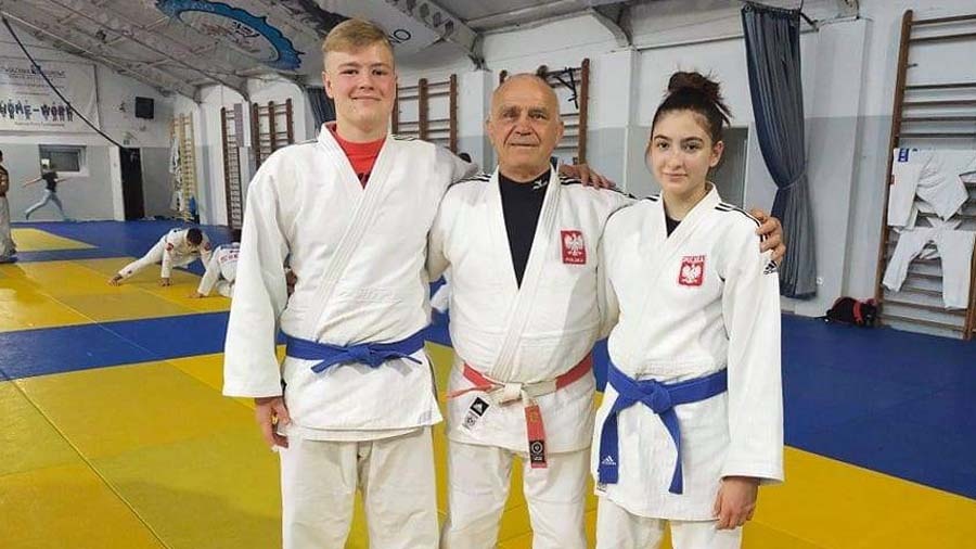 Judocy na zgrupowaniu