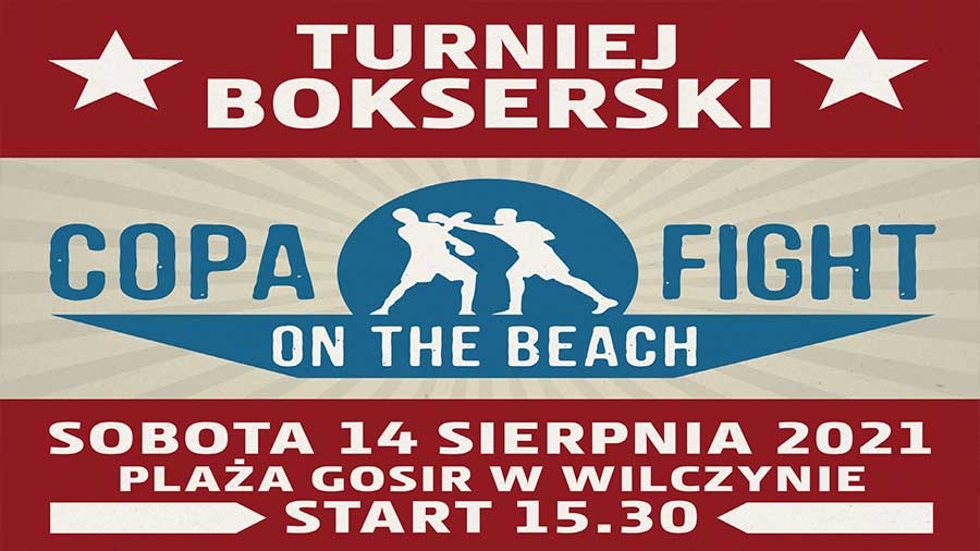 Turniej bokserski na plaży