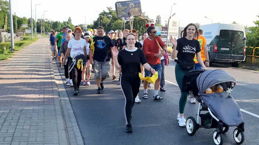 Konińska pielgrzymka wyruszyła w drogę