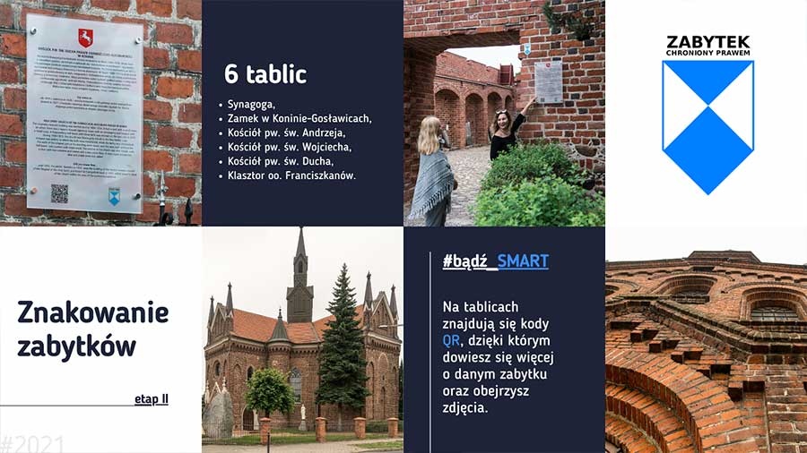 Koniński Szlak Miejski będzie oznakowany