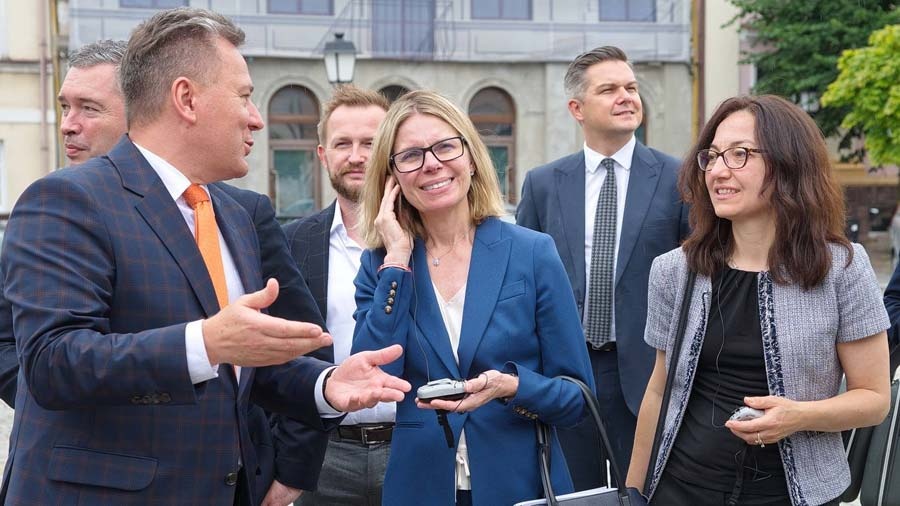 Wiceprezydent Banku Światowego w Koninie