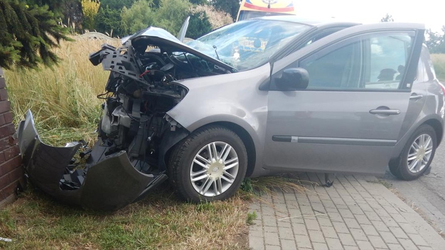 Wypadek w miejscowości Ochle