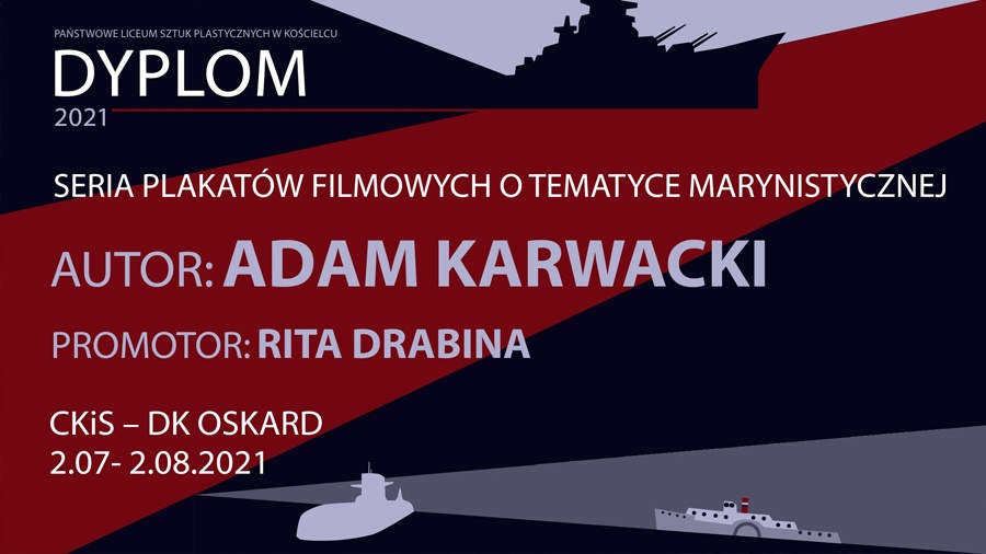 Wystawa plakatów filmowych Adama Karwackiego