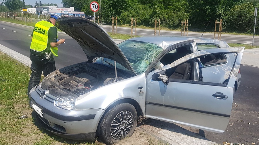 Wypadek na Kleczewskiej