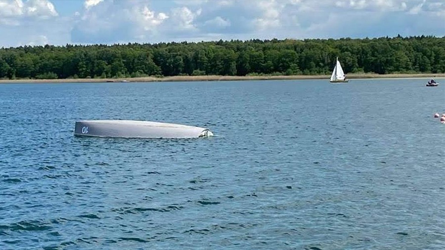 Pierwsze zdarzenie na jeziorze Powidzkim