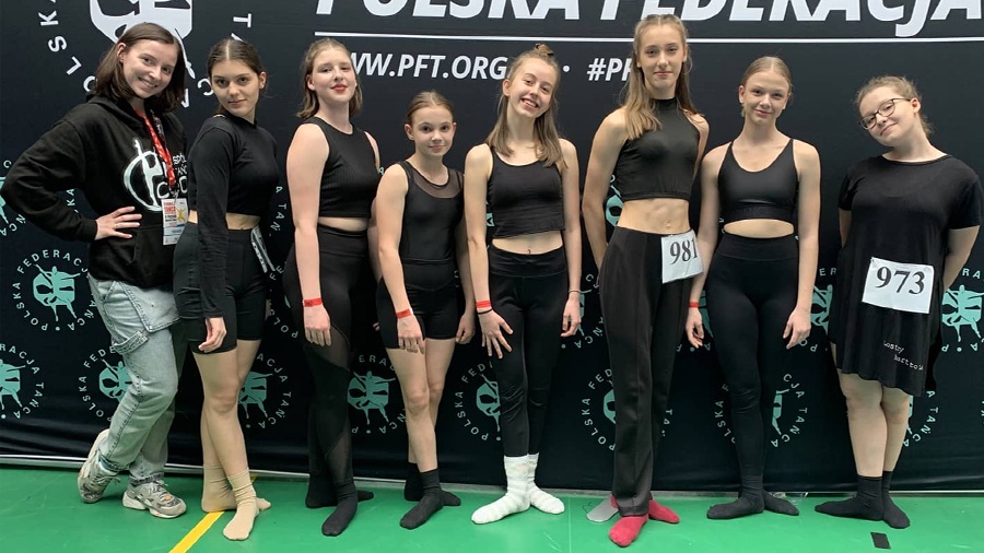 Pierwszy turniej na żywo i świetne wyniki tancerek zespołu CODA