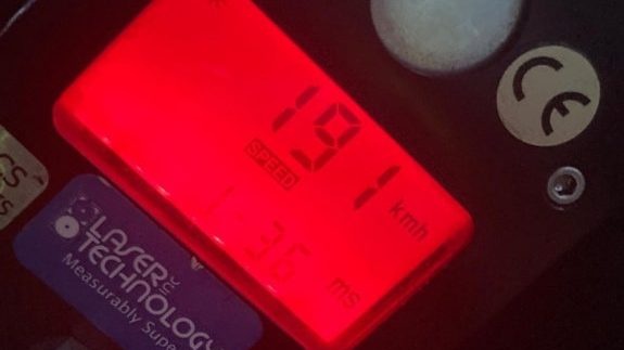 191 km/h w terenie zabudowanym