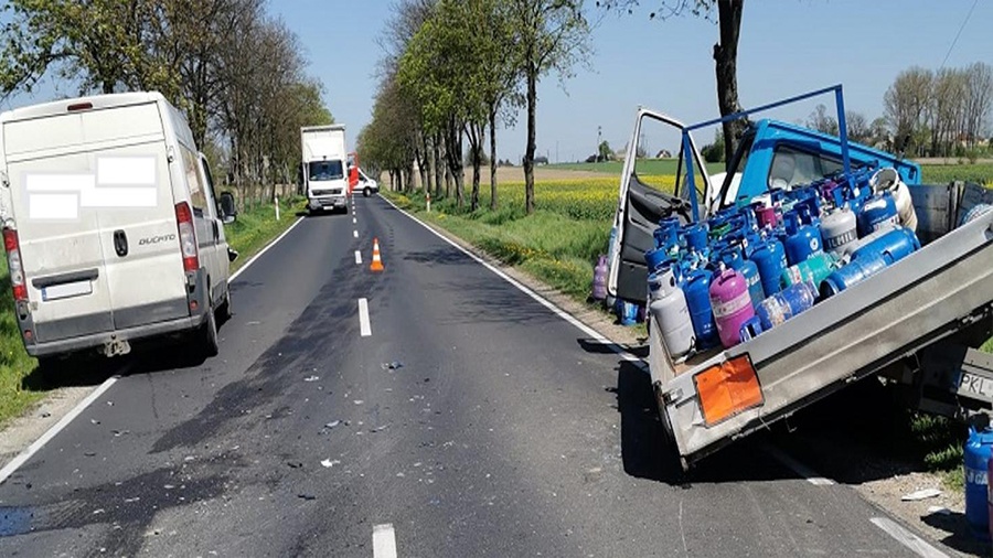 Wypadek w miejscowości Sokołowo