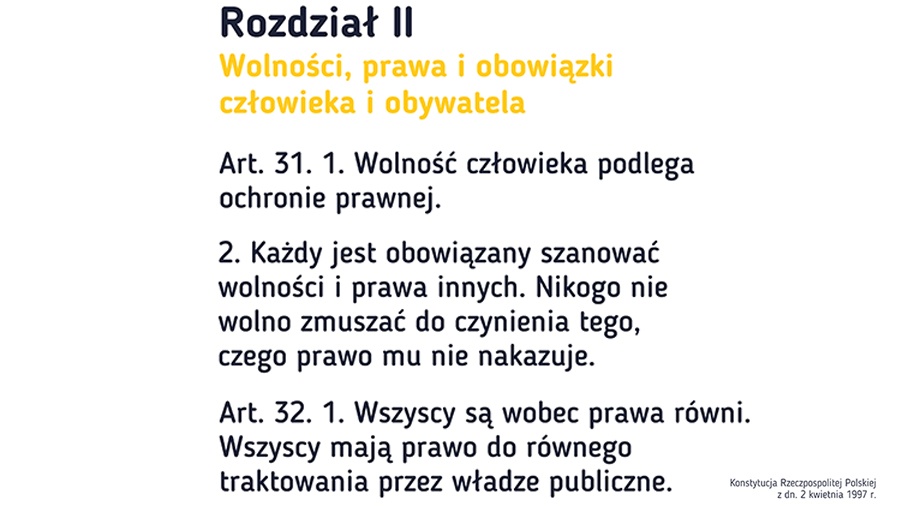 Konstytucja na przystankach
