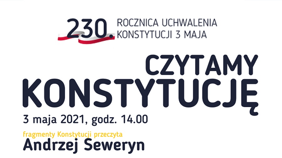 Andrzej Seweryn przeczyta Konstytucję w Koninie