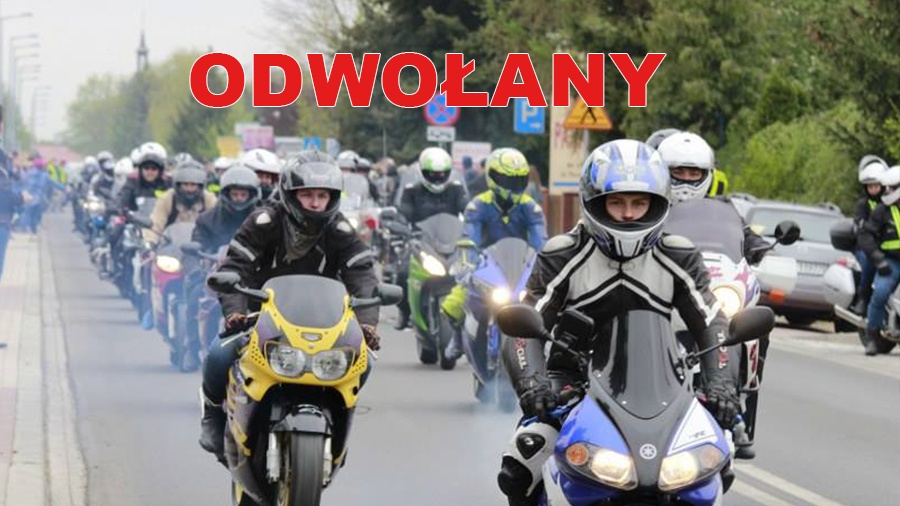 Zlot motocyklowy w Licheniu odwołany