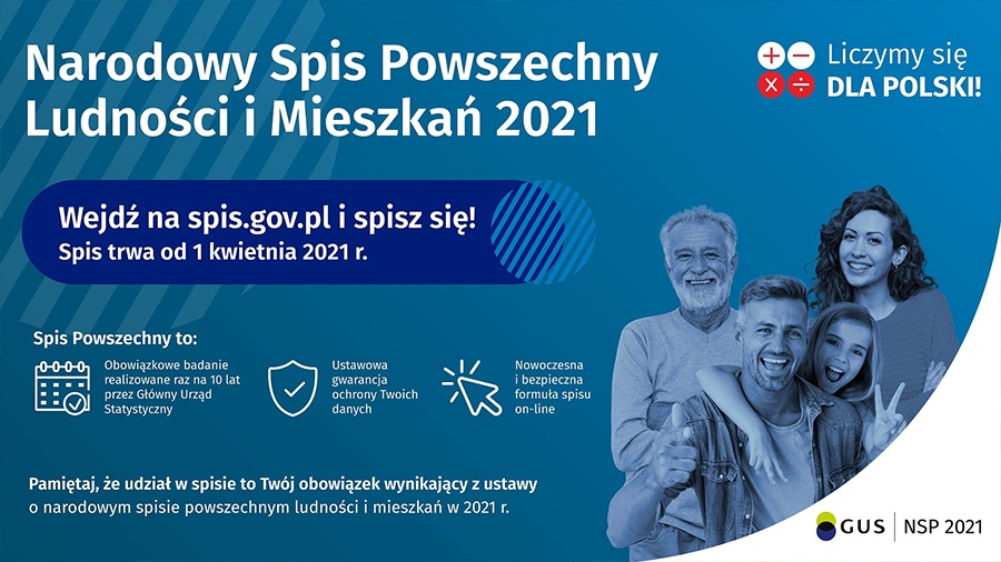 Ruszył Narodowy Spis Powszechny Ludności i Mieszkań 2021
