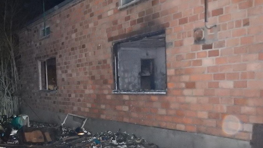 Tragiczny pożar w miejscowości Bierzwienna Długa Kolonia