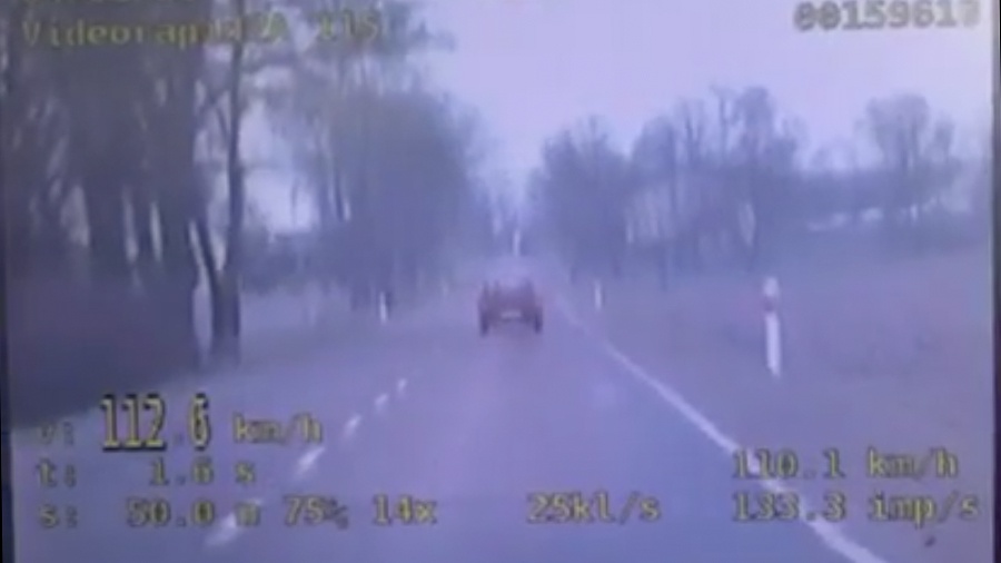 Jechał 112 km/h w terenie zabudowanym