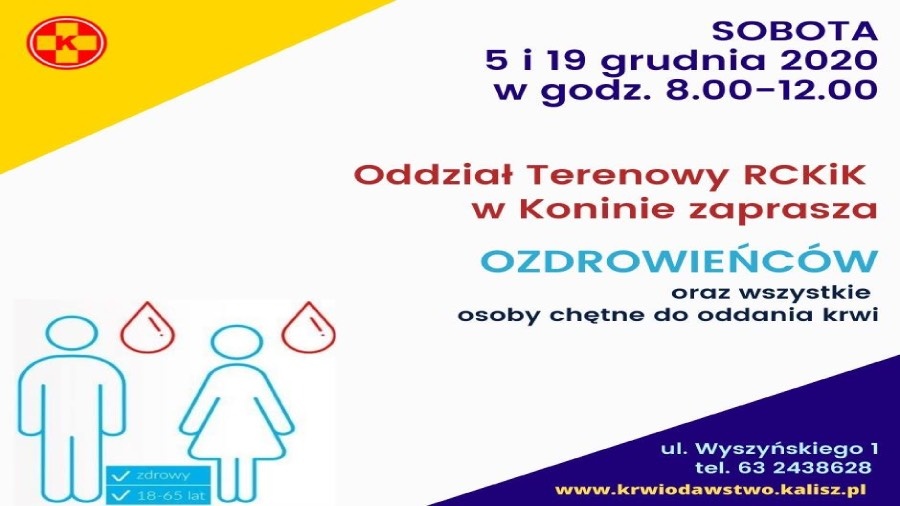 Oddaj osocze w grudniu