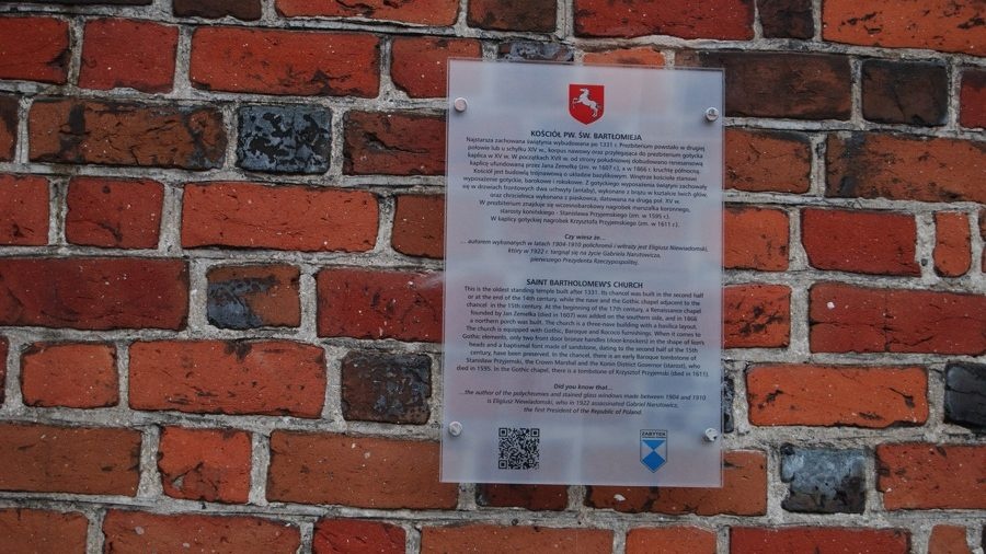 Koniński Szlak Miejski oznakowany