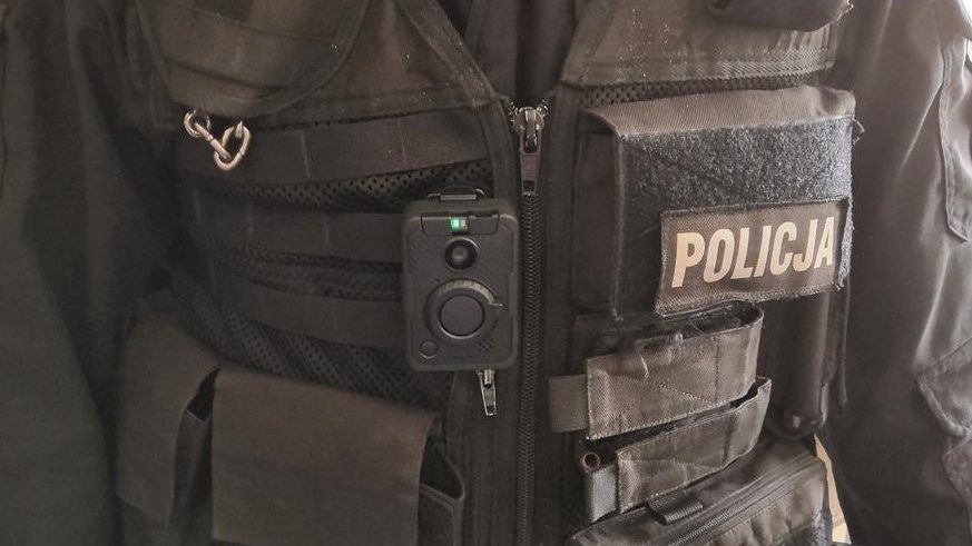 Kamery nasobne na wyposażeniu konińskiej policji