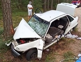 Wypadek w miejscowości Królików