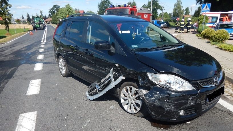 Wypadek w miejscowości Bierzwienna Długa