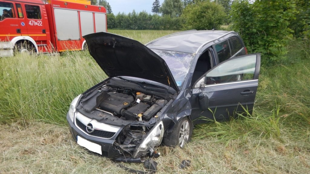 Wypadek w miejscowości Grzegorzew