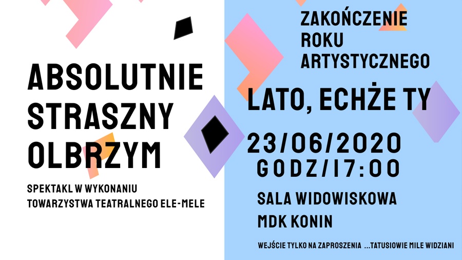 Absolutnie straszny olbrzym na zakończenie roku
