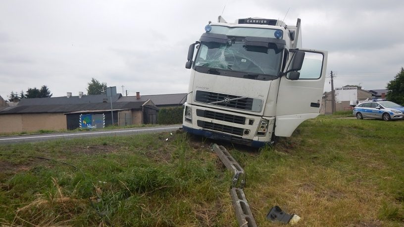 >Wypadek w Dąbiu