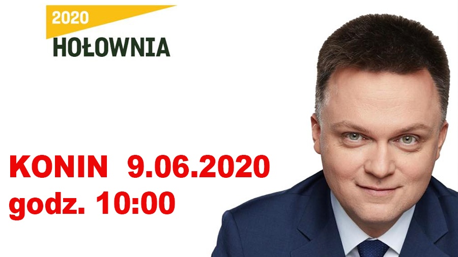 Szymon Hołownia już we wtorek w Koninie