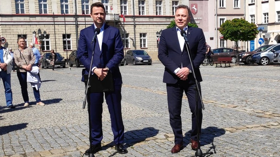 Prezydent Trzaskowski odwiedził Konin