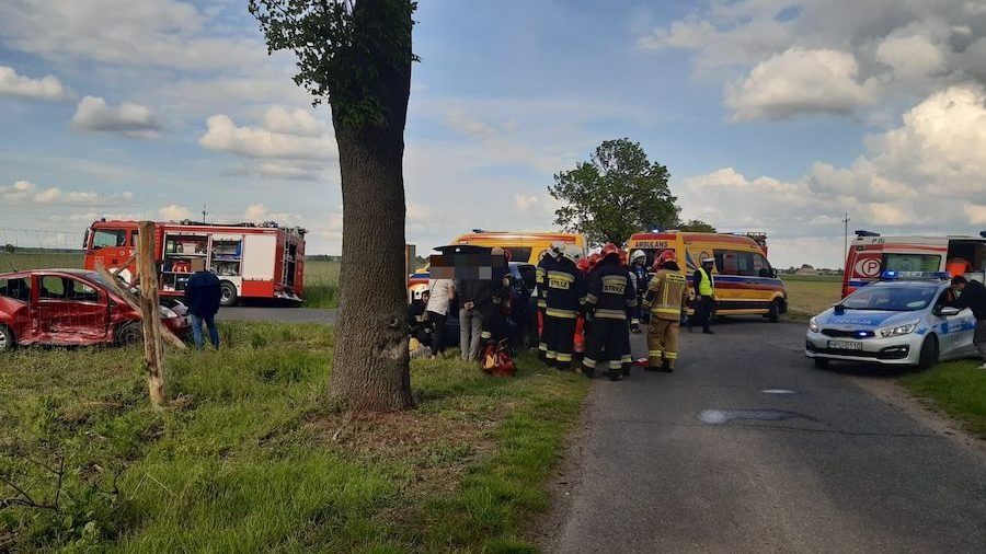 Wypadek w Pospólnie