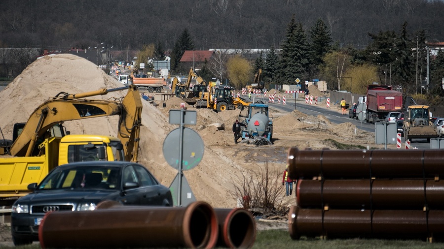 Trwają prace na Kleczewskiej i Wyzwolenia-Paderewskiego