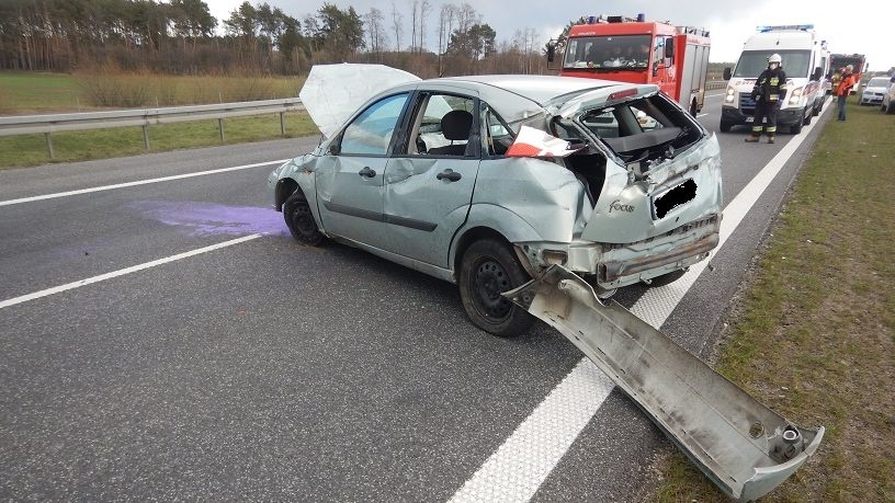 Wypadek na A2