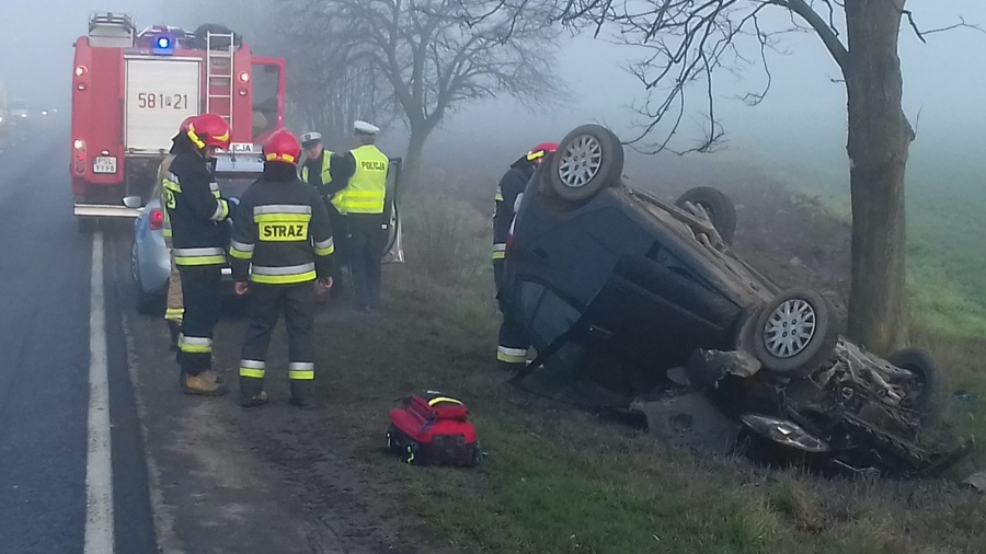 Wypadek na ul. Poznańskiej