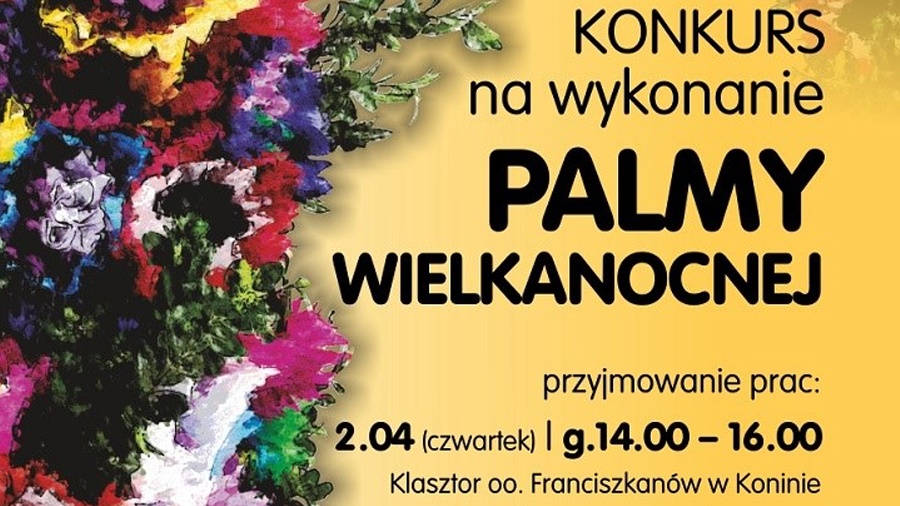 Konkurs na palmę wielkanocną